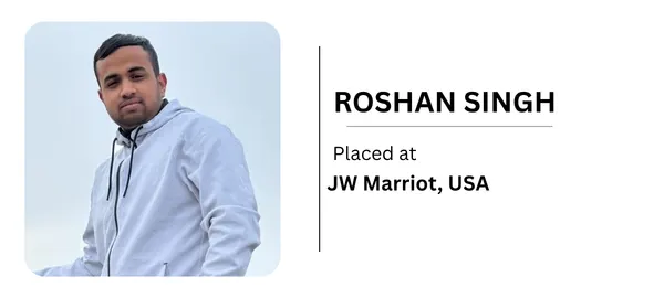 KIHMT student placed at top hotel 2