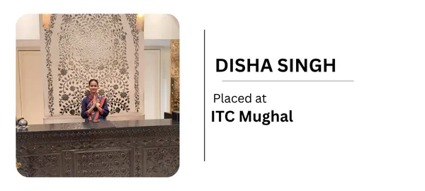 KIHMT student placed at top hotel 4