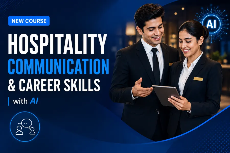 Next-Gen Hospitality Communication  with AI Skills - free online course